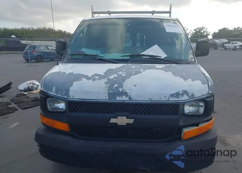 2011 Chevrolet Express 2500 Work Van from USA, damaged, VIN 1GCWGFCA7B1126804